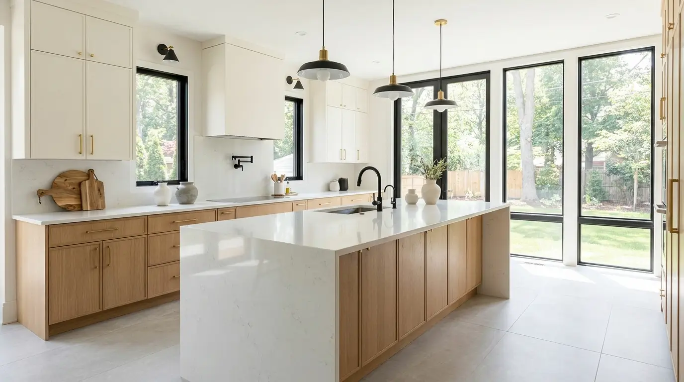 Custom luxury kitchen remodel by ACX Build